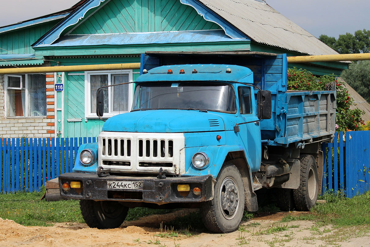 Нижегородская область, № К 244 КС 152 — ЗИЛ-130 (общая модель)