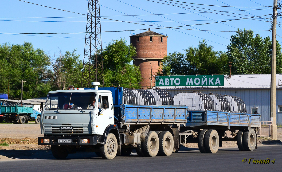 Волгоградская область, № К 885 ВН 34 — КамАЗ-5320