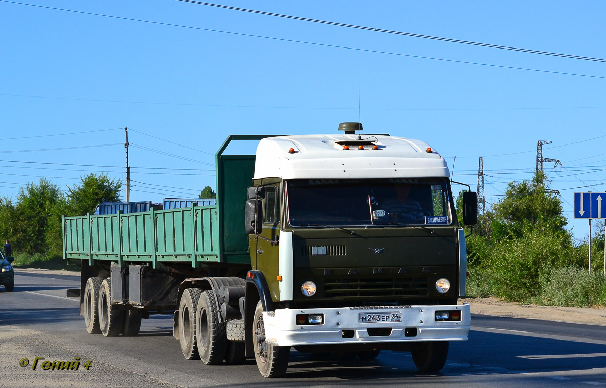 Волгоградская область, № М 243 ЕР 34 — КамАЗ-5410