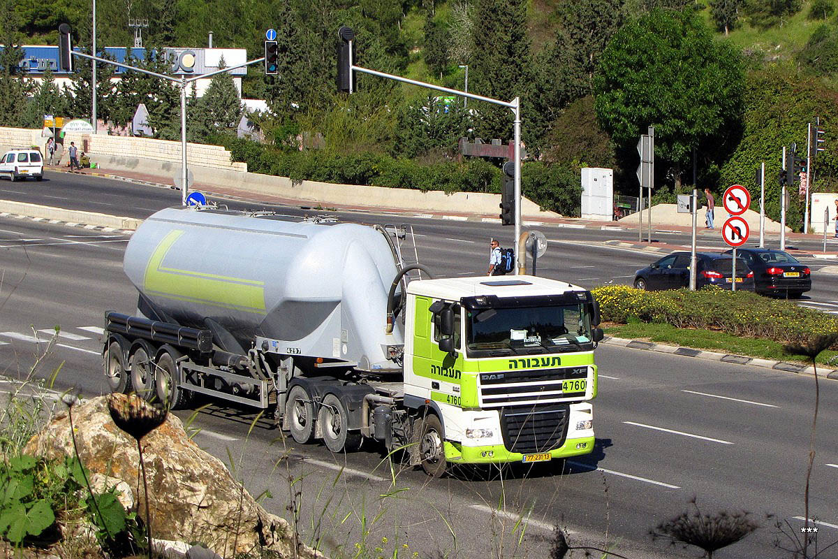 Израиль, № 4760 — DAF XF105 FTT