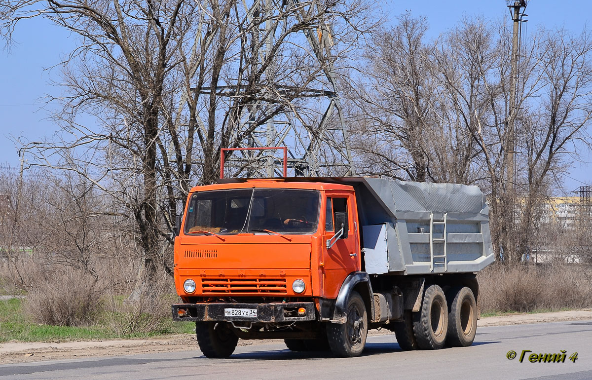 Волгоградская область, № Н 828 УХ 34 — КамАЗ-55111 [551110]