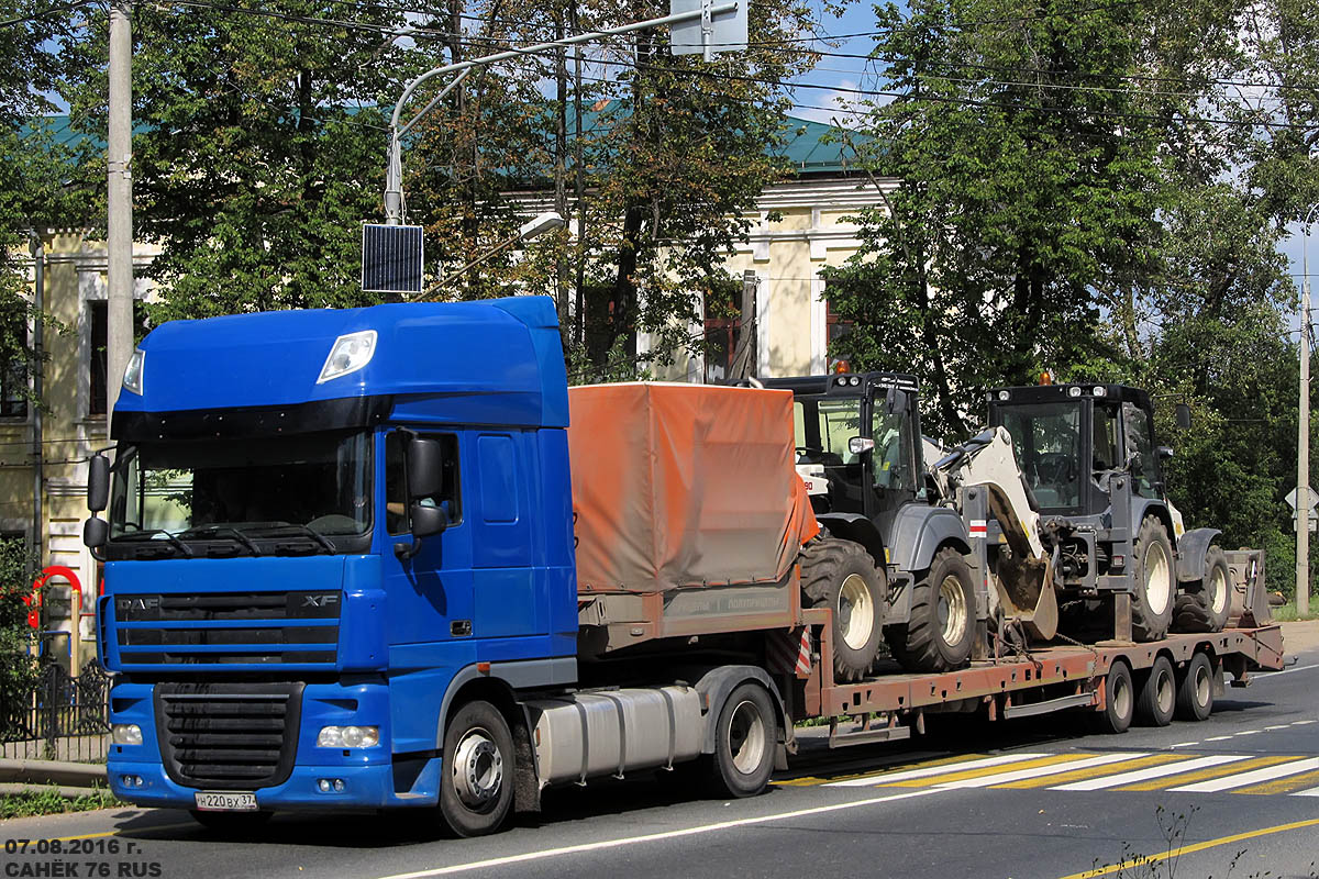 Ивановская область, № Н 220 ВХ 37 — DAF XF105 FT