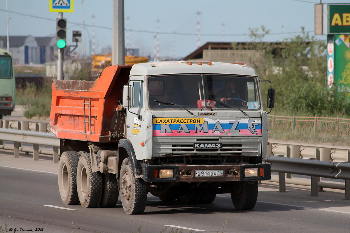 Саха (Якутия), № В 914 ВА 14 — КамАЗ-55111-02 [55111C]