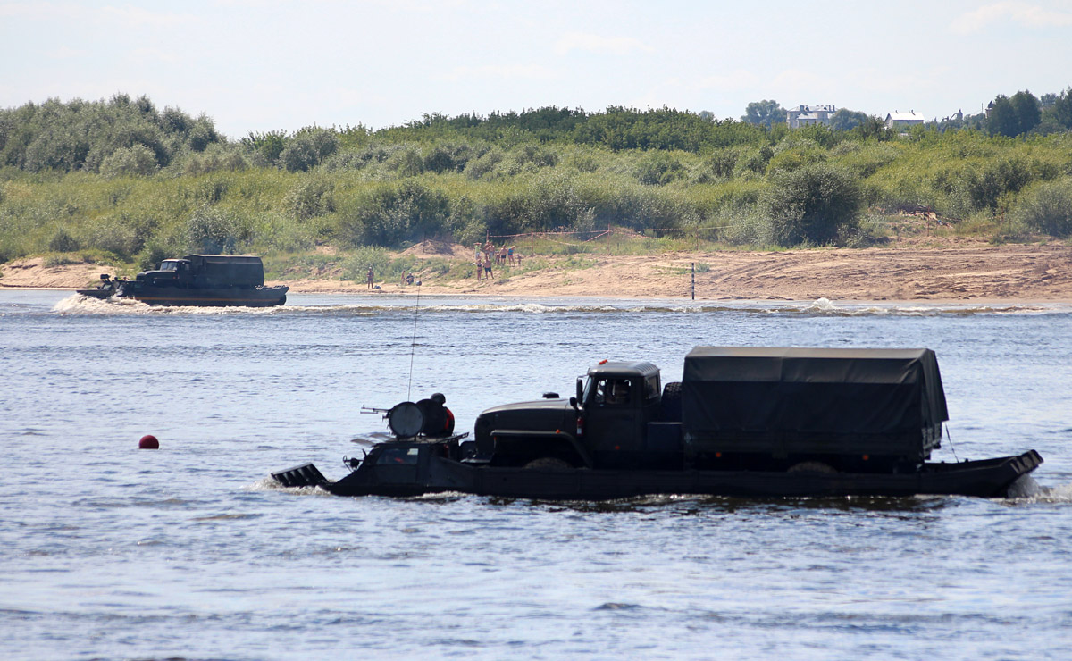 Транспорт силовых ведомств РФ — Открытая вода 2016