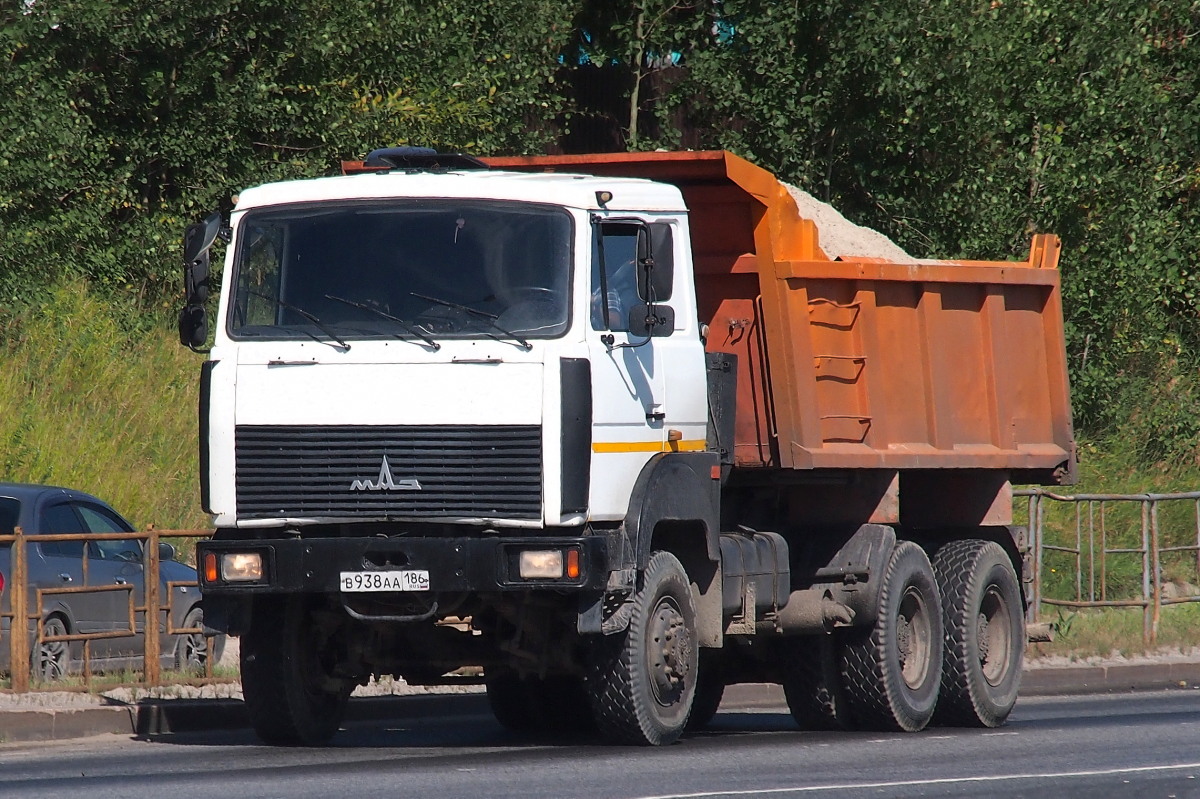 Ханты-Мансийский автоном.округ, № В 938 АА 186 — МАЗ-651705