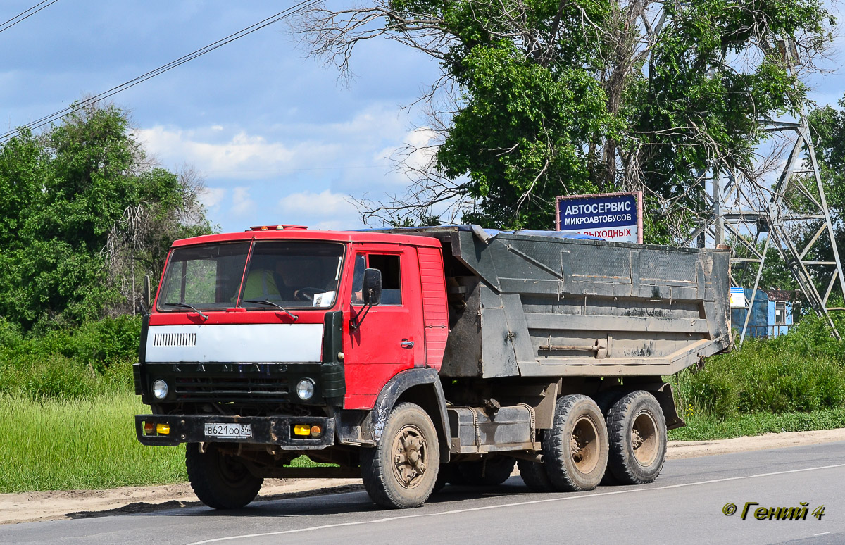 Волгоградская область, № В 621 ОО 34 — КамАЗ-5511