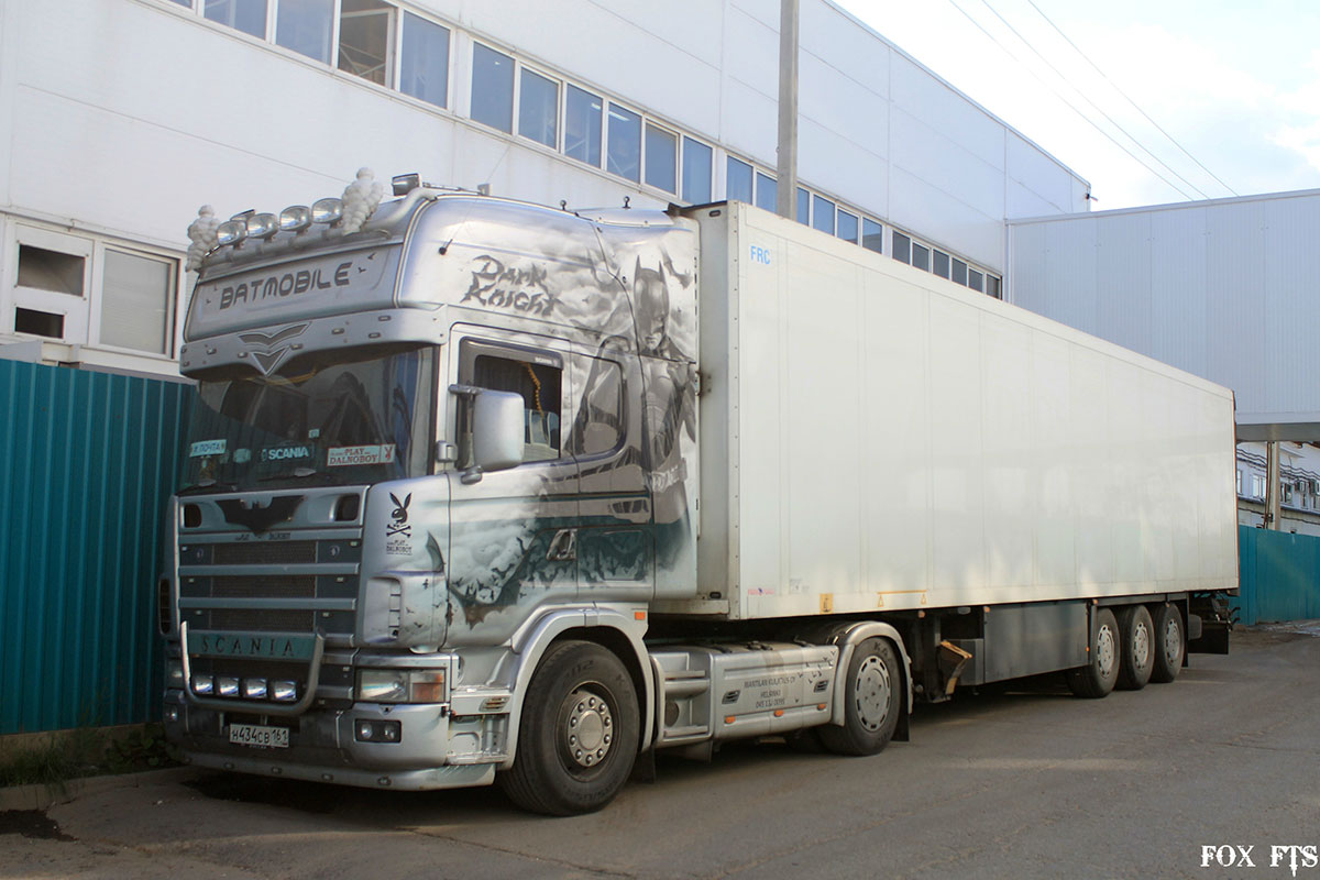 Ростовская область, № Н 434 СВ 161 — Scania ('1996) R114L