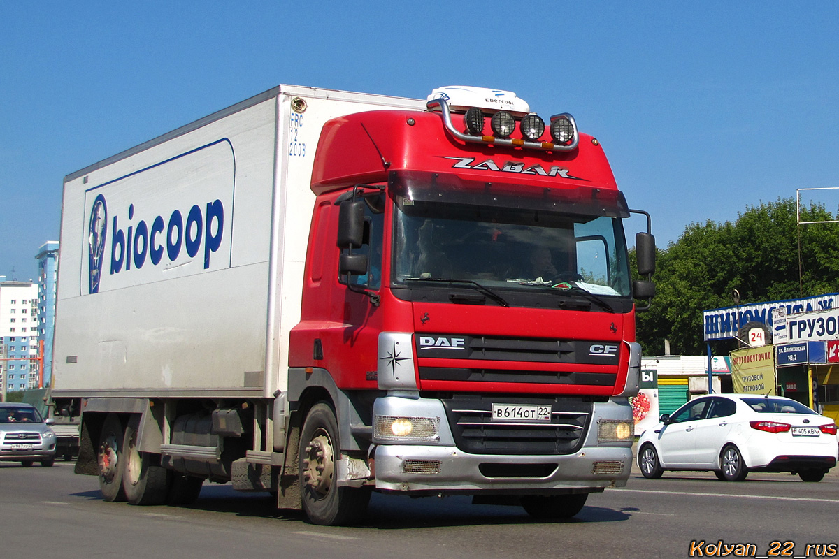 Алтайский край, № В 614 ОТ 22 — DAF CF85 FAR