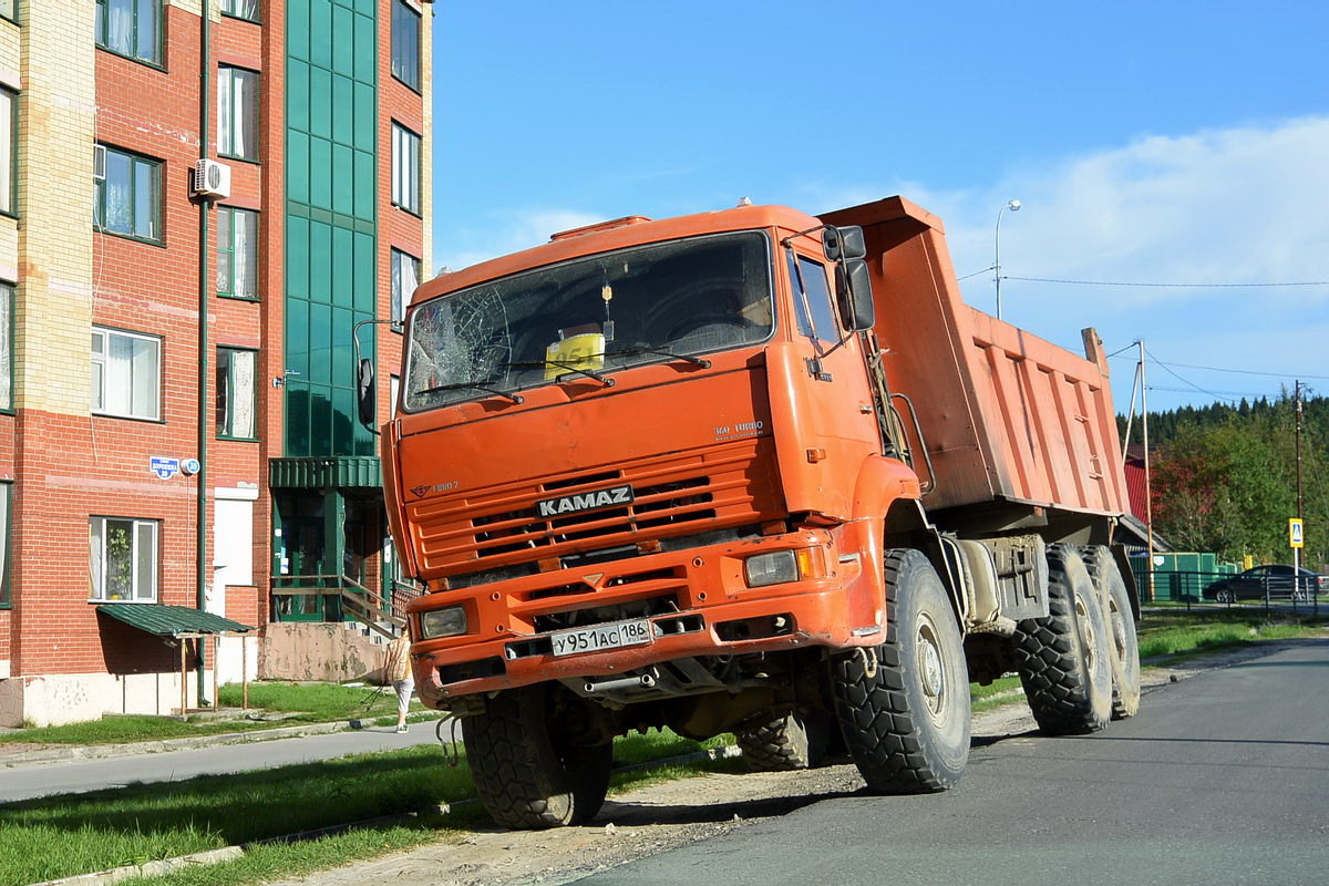 Ханты-Мансийский автоном.округ, № У 951 АС 186 — КамАЗ-65222 [652220]