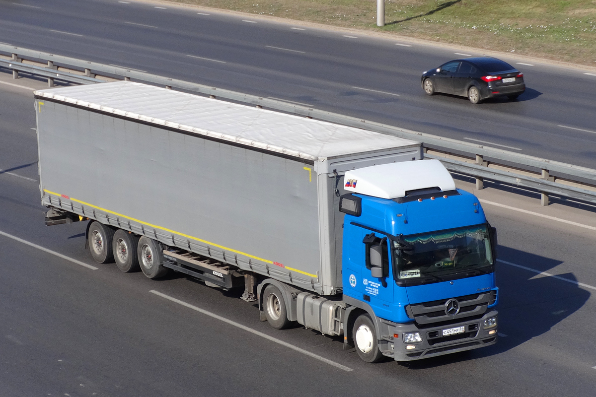 Волгоградская область, № С 451 МР 34 — Mercedes-Benz Actros ('2009) 1841