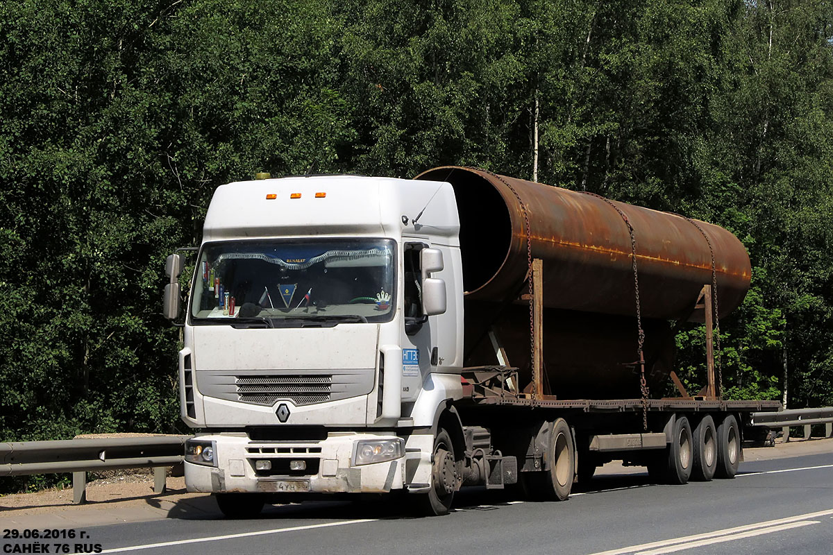 Воронежская область, № С 034 УН 36 — Renault Premium ('2006) [X9P]