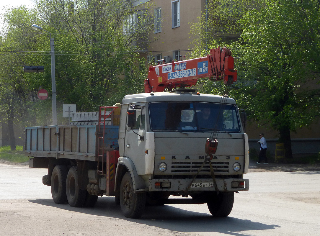 Волгоградская область, № Р 645 ЕТ 34 — КамАЗ-53212