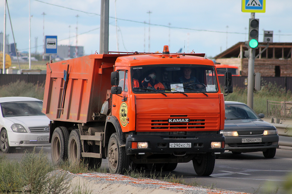 Саха (Якутия), № 8 — КамАЗ-65115 [651150]