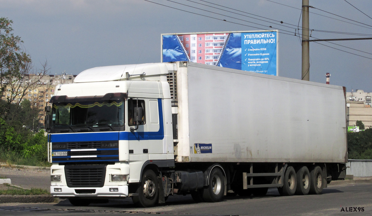 Николаевская область, № ВЕ 3120 ВВ — DAF 95XF FT