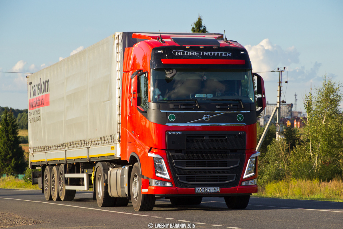 Смоленская область, № А 012 АТ 67 — Volvo ('2012) FH.460 [X9P]