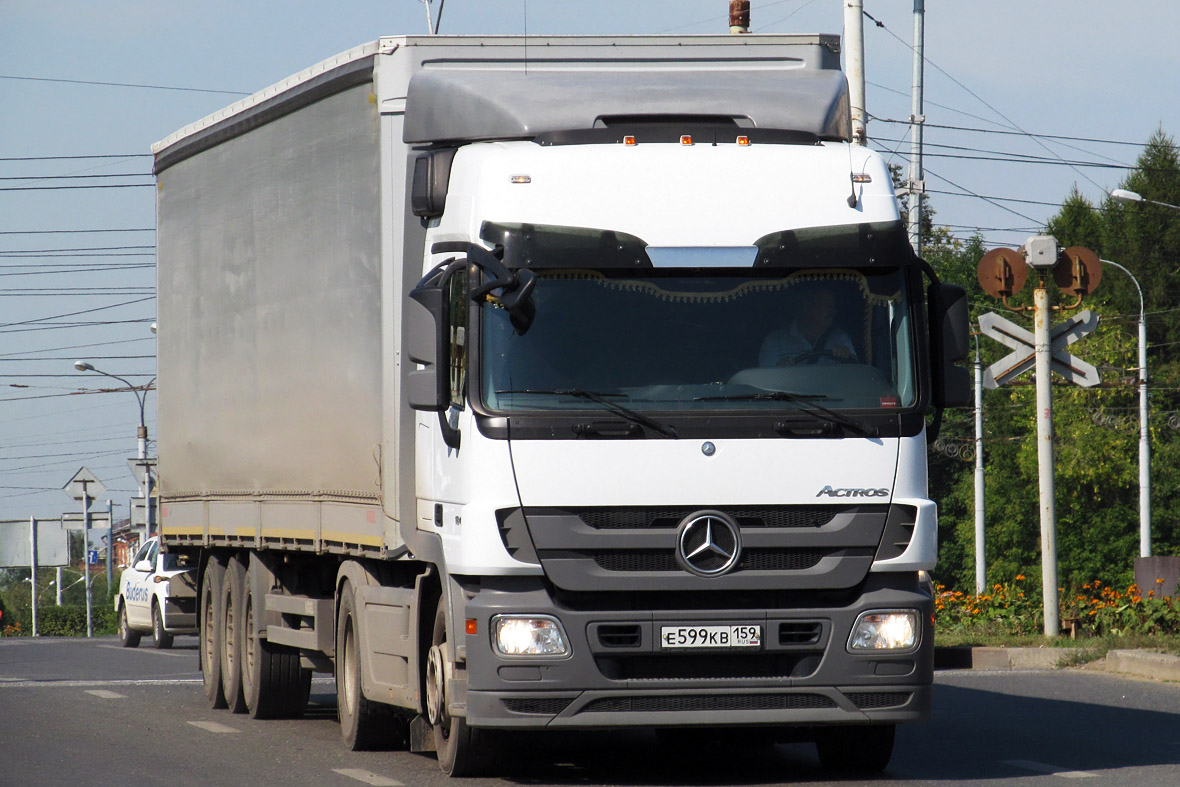 Пермский край, № Е 599 КВ 159 — Mercedes-Benz Actros ('2009) 1841