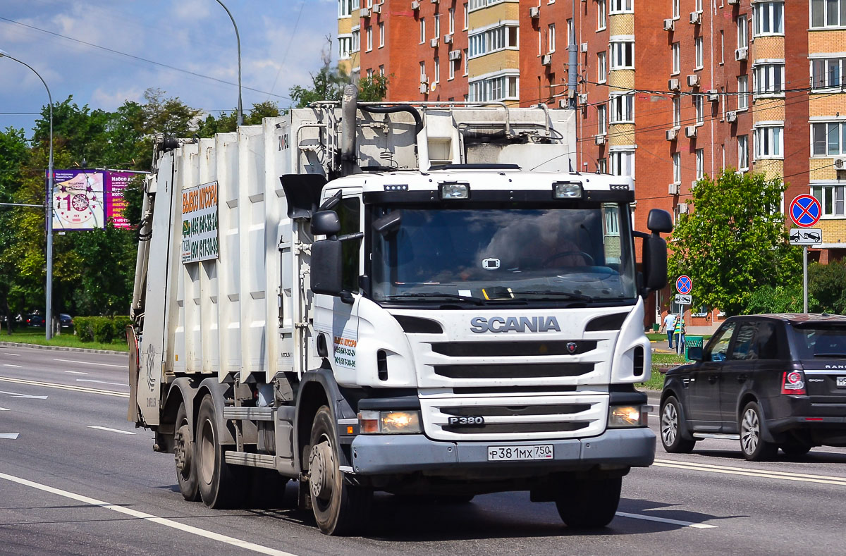 Московская область, № Р 381 МХ 750 — Scania ('2011) P380