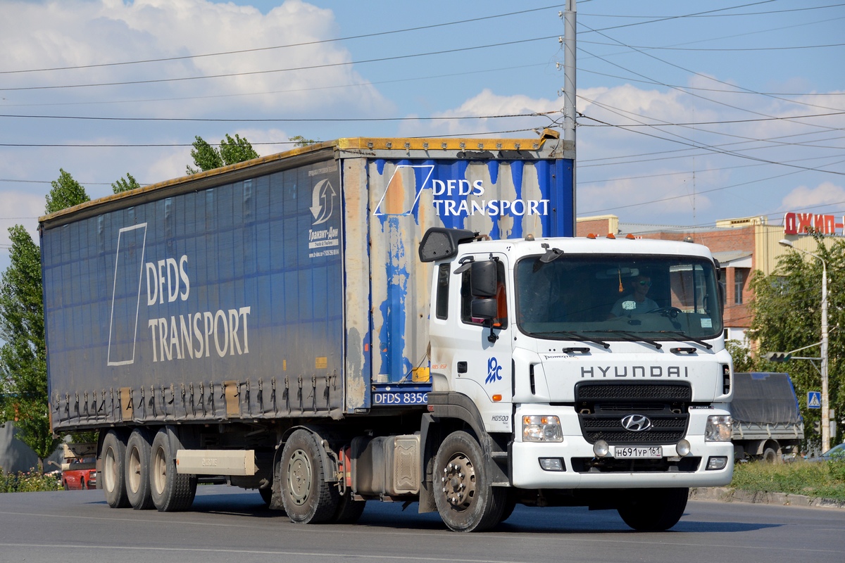 Ростовская область, № Н 691 УР 161 — Hyundai Power Truck HD500