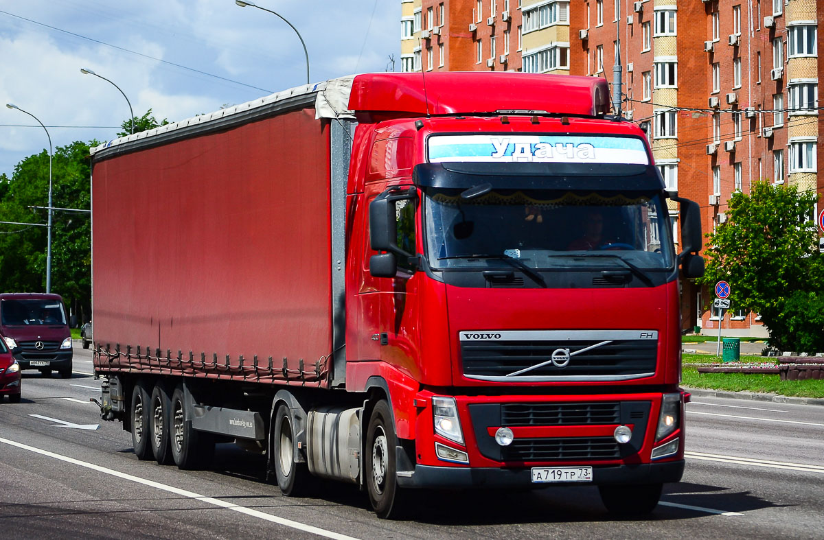 Ульяновская область, № А 719 ТР 73 — Volvo ('2008) FH.400