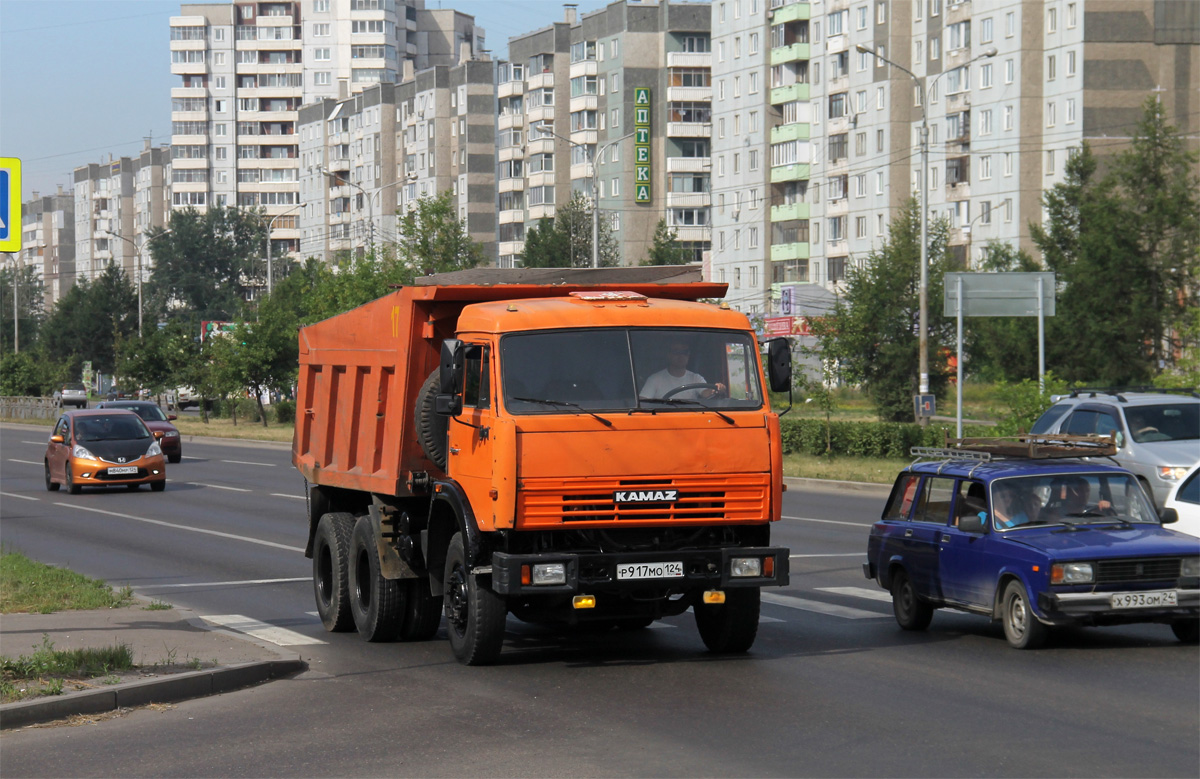 Красноярский край, № Р 917 МО 124 — КамАЗ-65115 [651150]