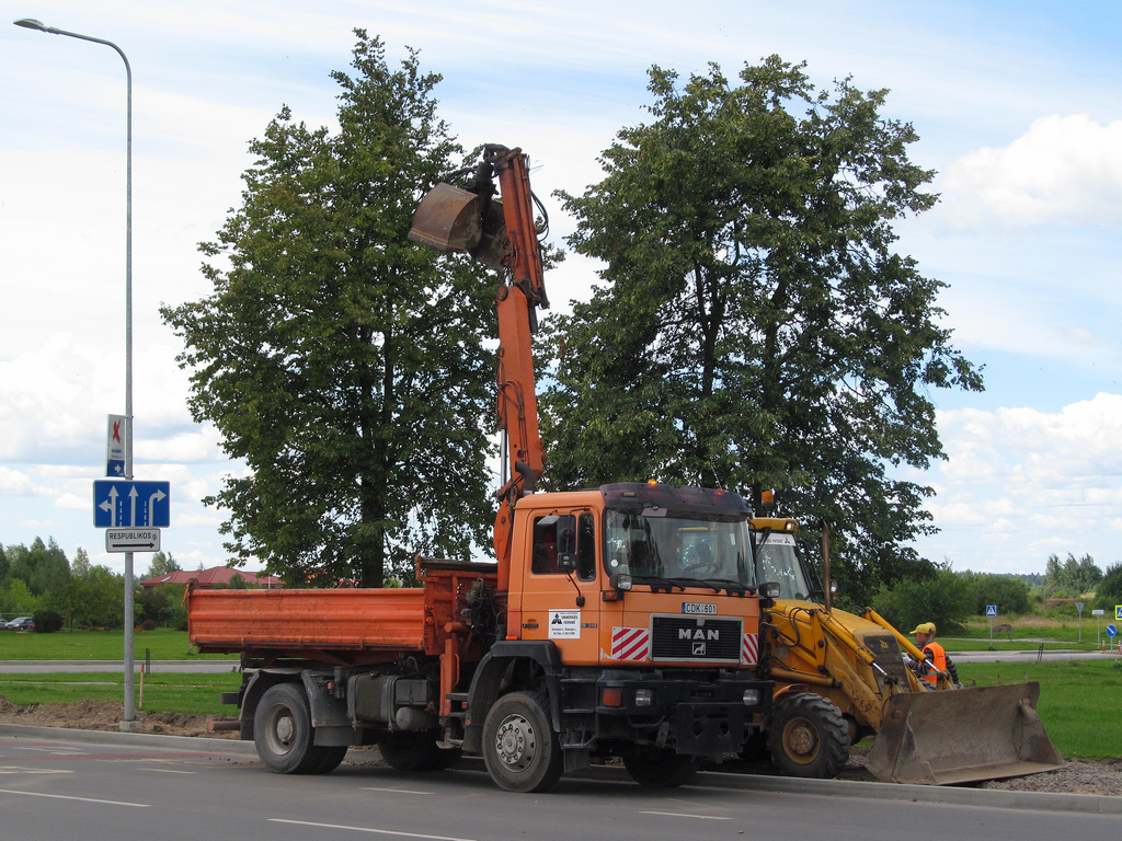 Литва, № CDK 601 — MAN F90 19.xxx (общая)