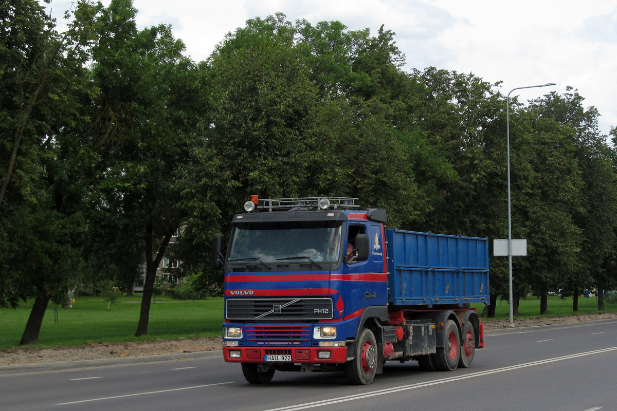 Литва, № HAU 922 — Volvo ('1993) FH12.420