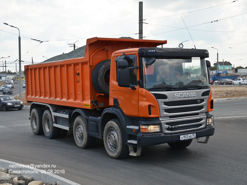 Севастополь, № А 953 НЕ 92 — Scania ('2011) P410