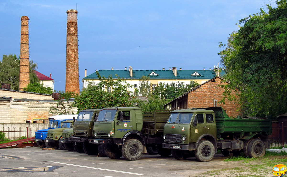 Брестская область, № АК 3642-1 — КамАЗ-4310; Брестская область, № АВ 9967-1 — МАЗ-5549