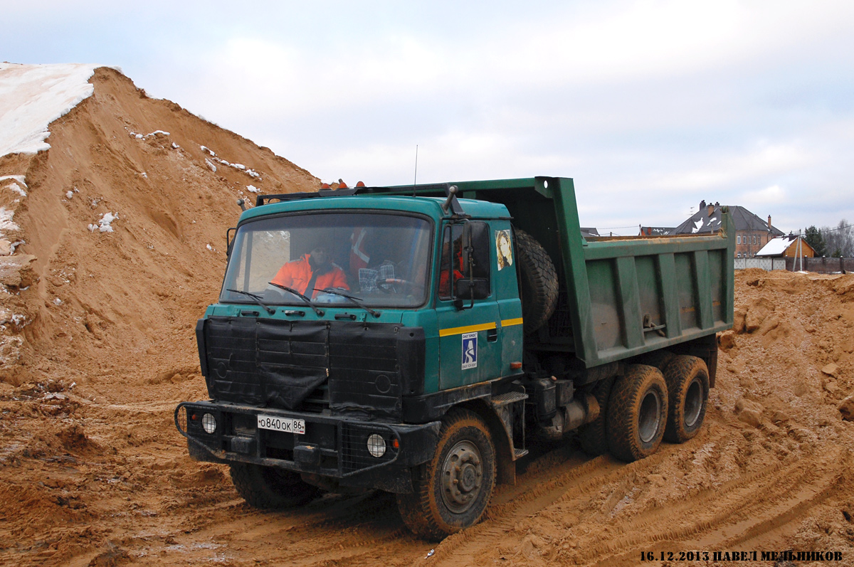 Ханты-Мансийский автоном.округ, № О 840 ОК 86 — Tatra 815-250S01