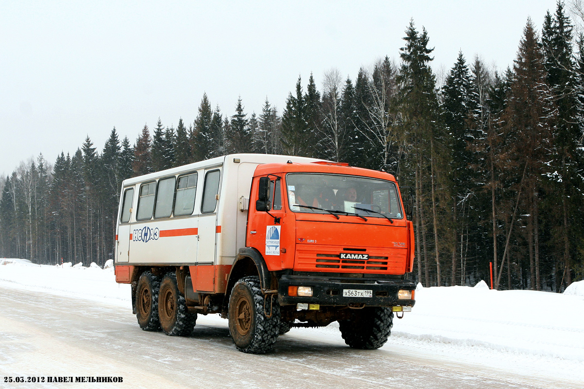 Москва, № Х 563 ТХ 199 — КамАЗ-43114-15 [43114R]