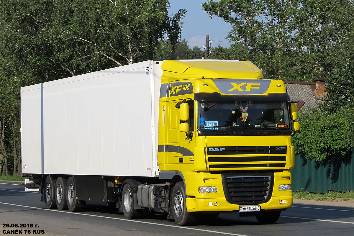 Минская область, № АО 1523-5 — DAF XF105 FT