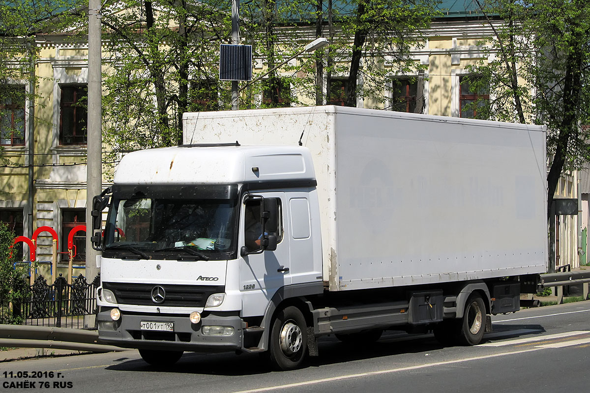 Московская область, № Т 001 УТ 190 — Mercedes-Benz Atego 1229