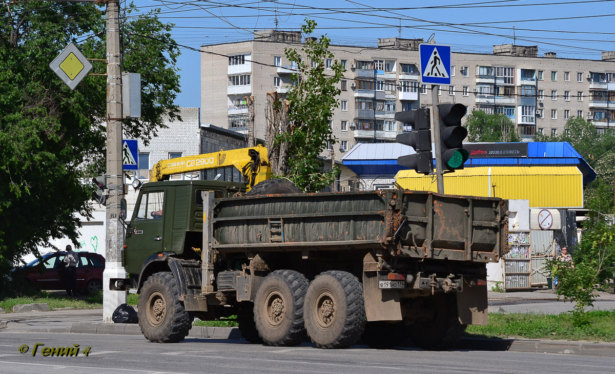 Волгоградская область, № В 191 НО 134 — КамАЗ-43101