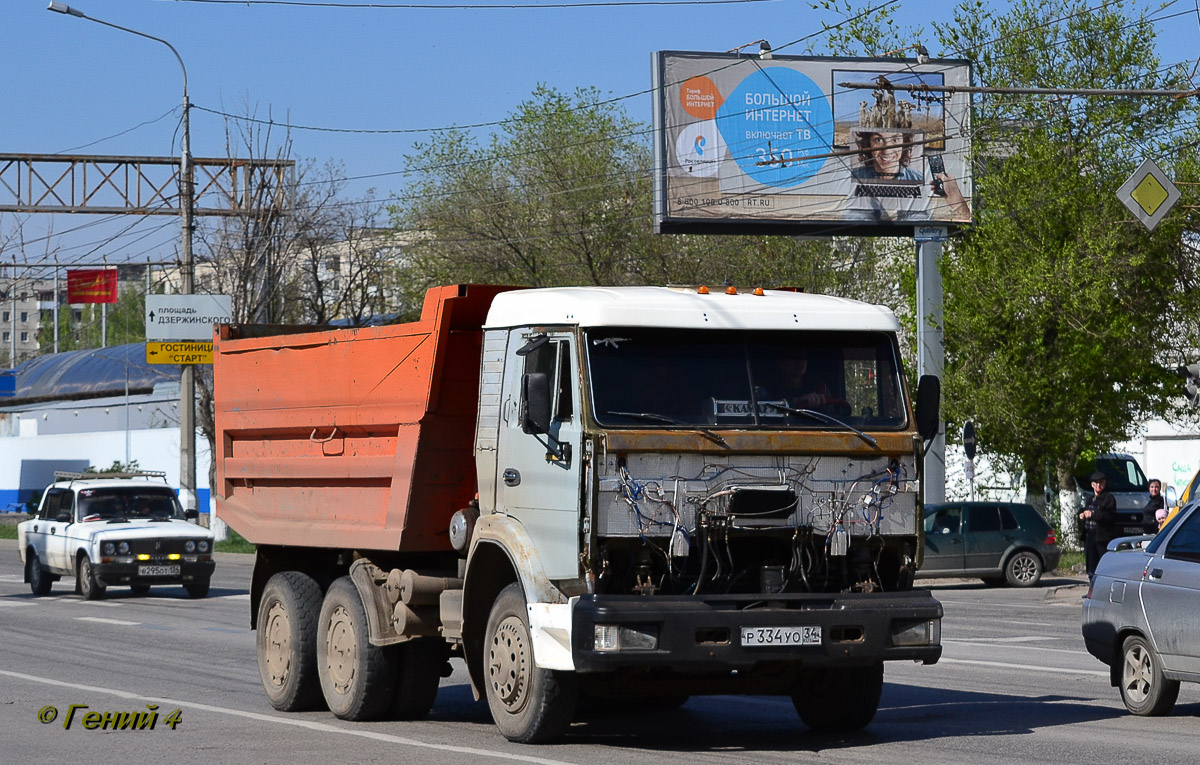 Волгоградская область, № Р 334 УО 34 — КамАЗ-5410