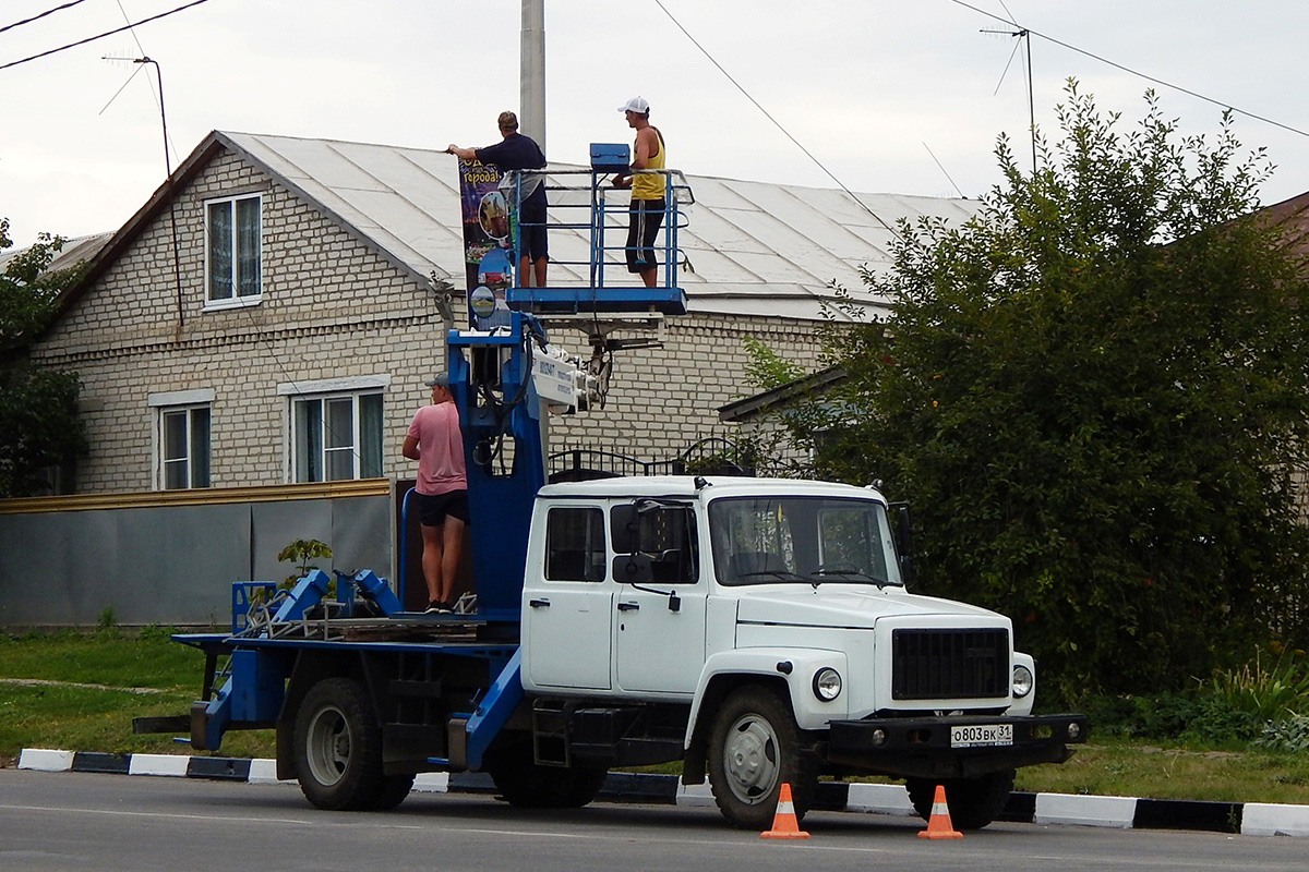 Белгородская область, № О 803 ВК 31 — ГАЗ-3309