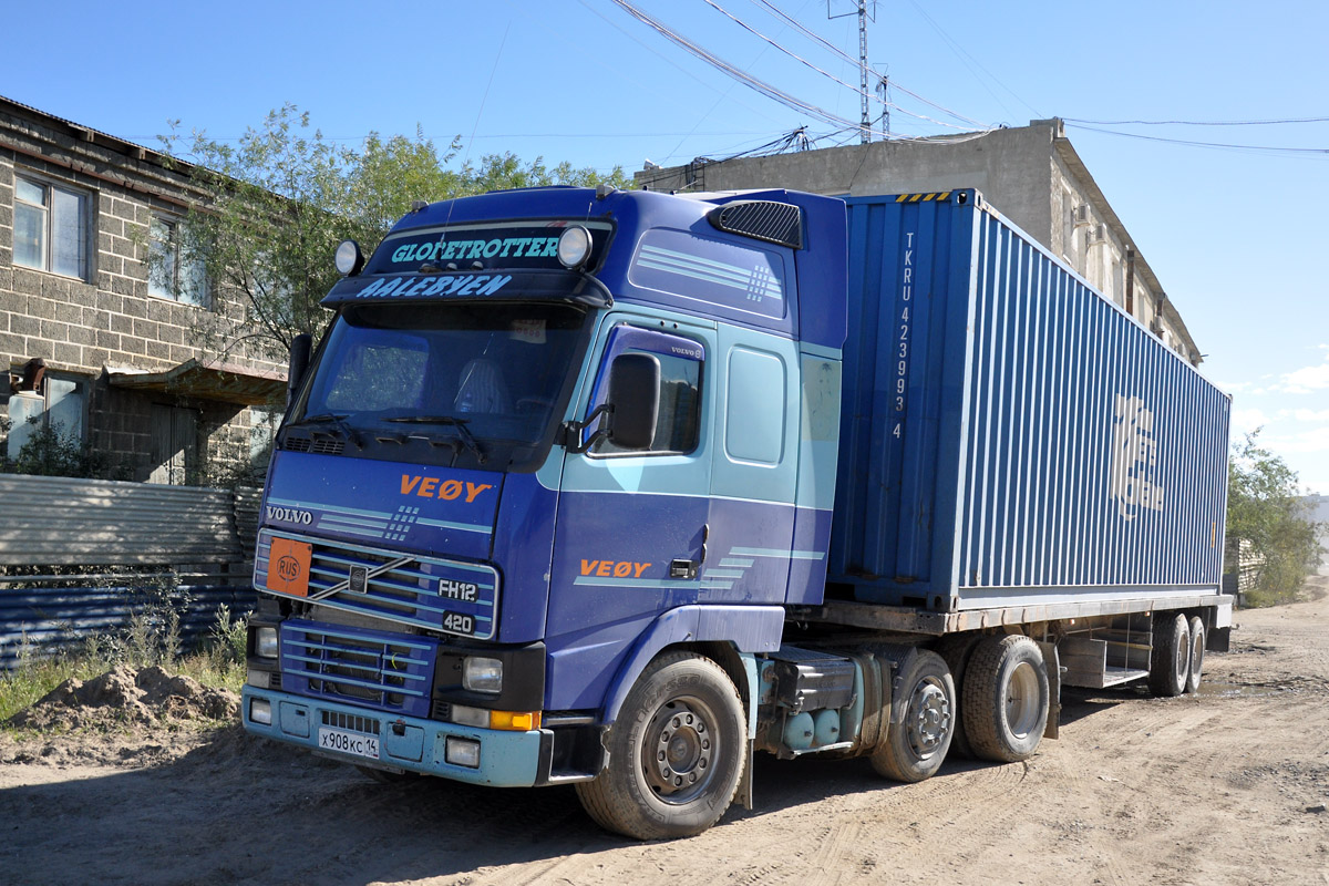 Саха (Якутия), № Х 908 КС 14 — Volvo ('1993) FH12.420