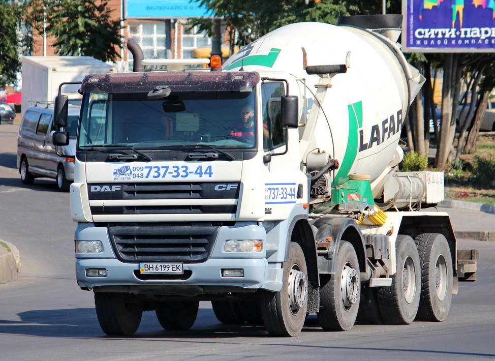 Одесская область, № ВН 6199 ЕК — DAF CF85 FAD