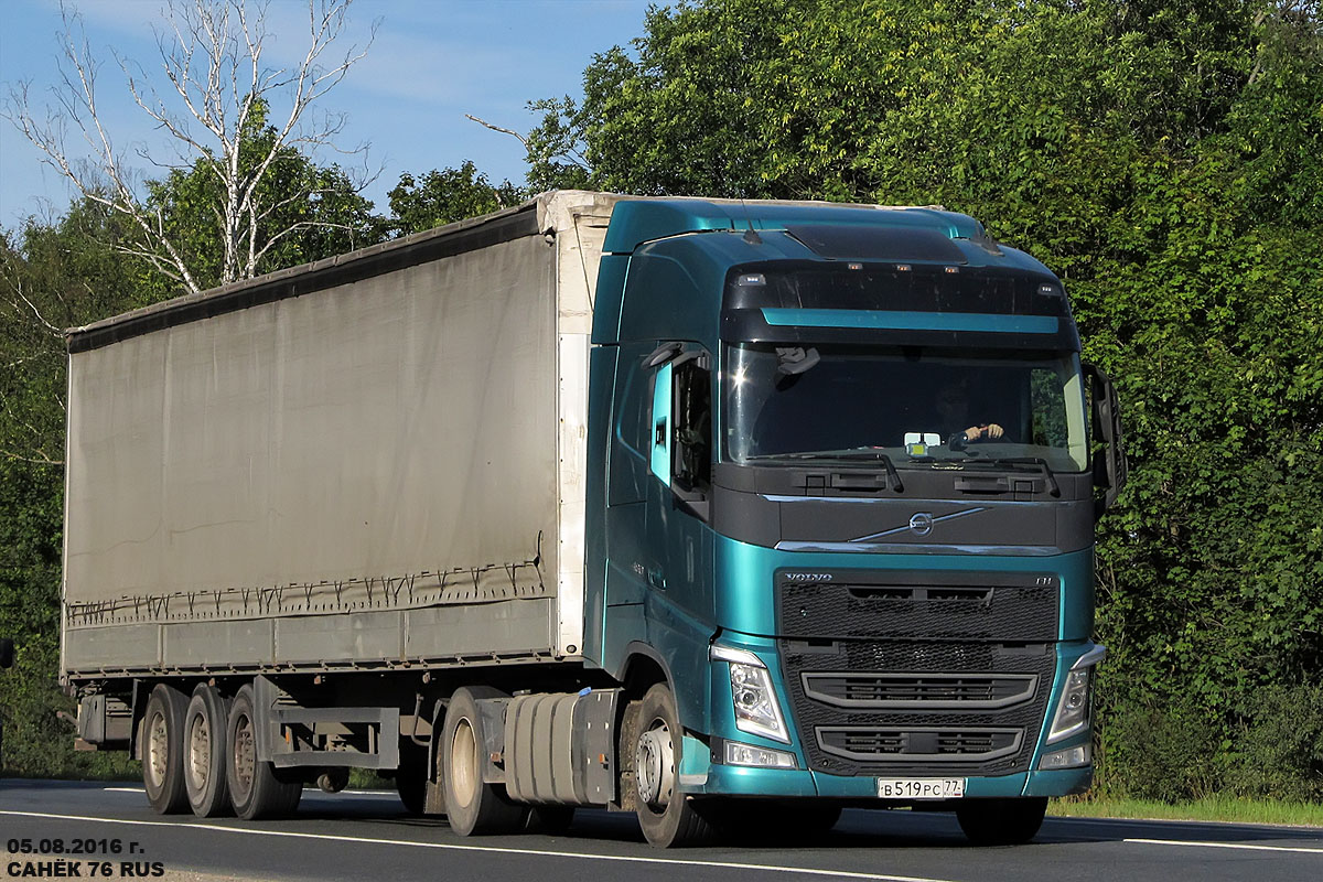 Москва, № В 519 РС 77 — Volvo ('2012) FH.460