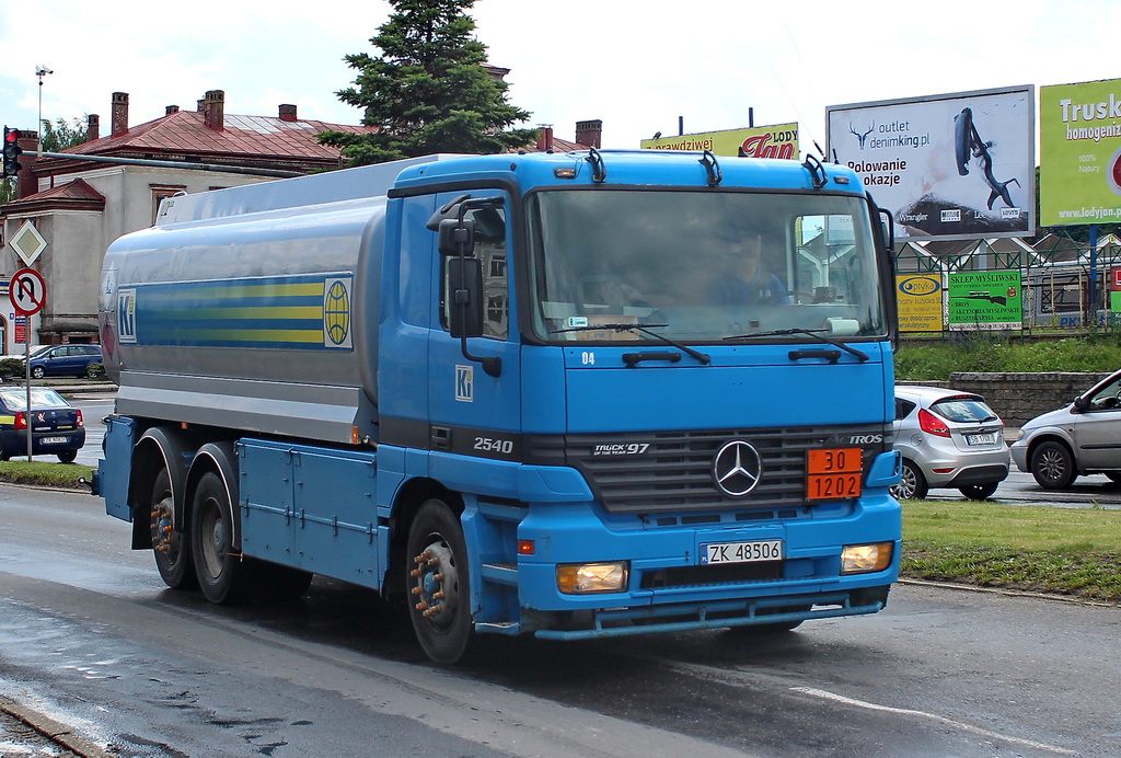 Польша, № ZK 48506 — Mercedes-Benz Actros ('1997) 2540