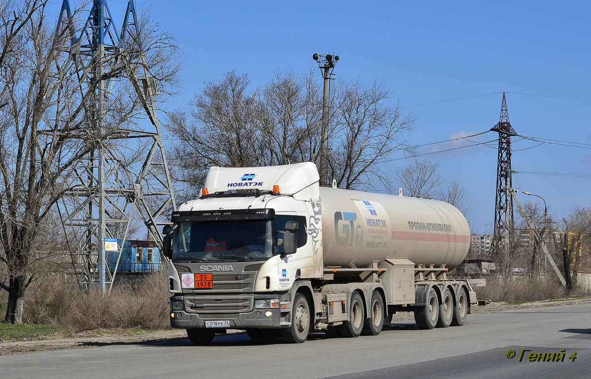 Волгоградская область, № С 016 РЕ 34 — Scania ('2011) P400