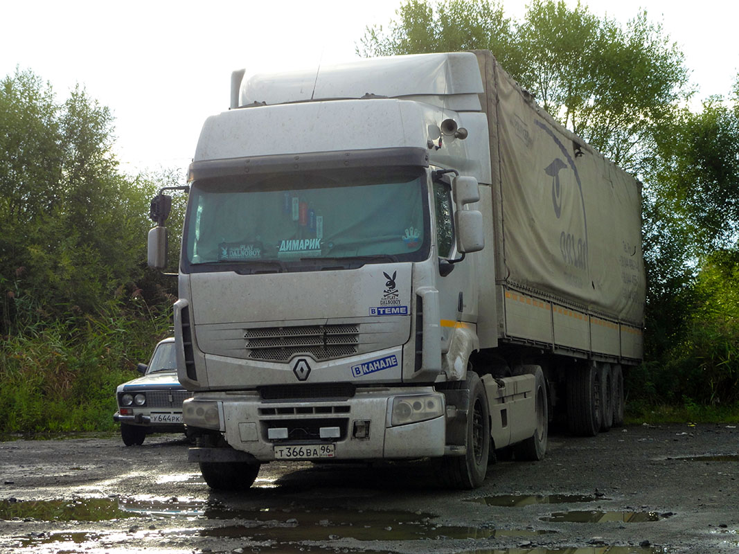 Свердловская область, № Т 366 ВА 96 — Renault Premium ('2006)