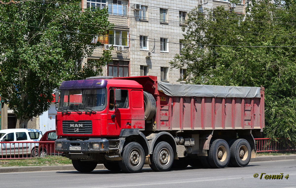 Волгоградская область, № О 711 МЕ 34 — MAN F2000 41.xxx (общая)