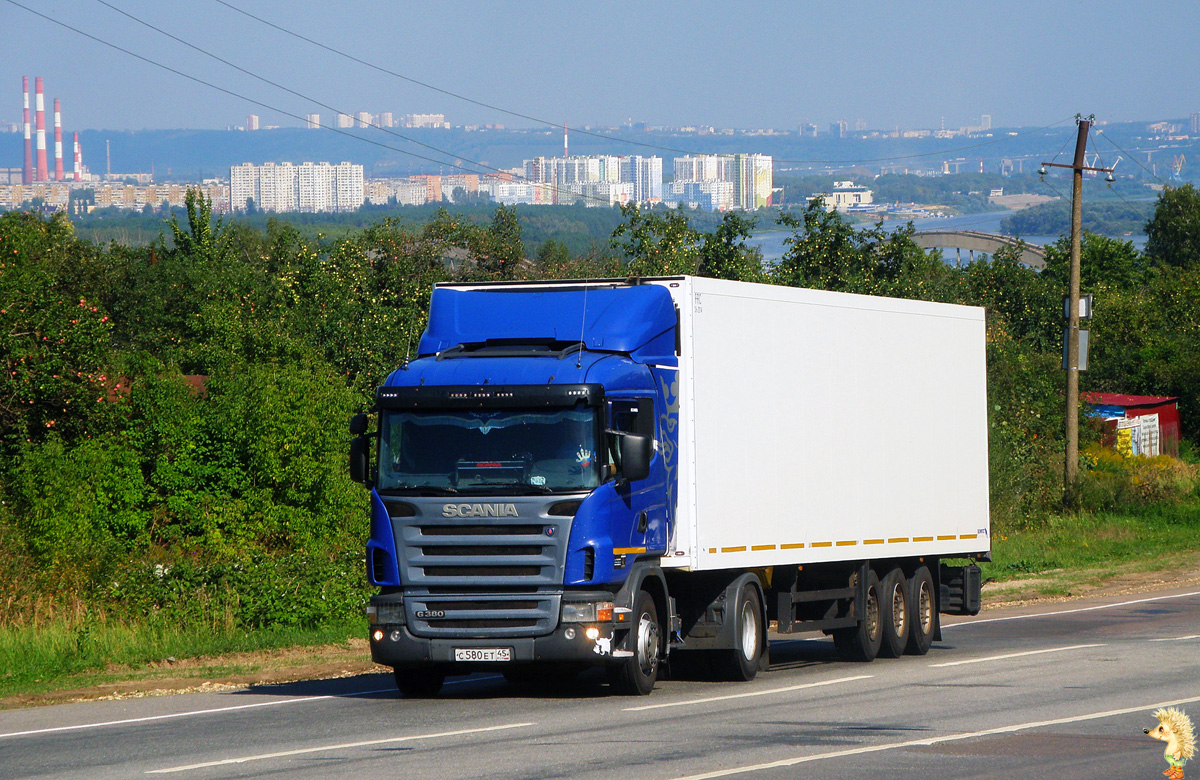 Курганская область, № С 580 ЕТ 45 — Scania ('2004) G380