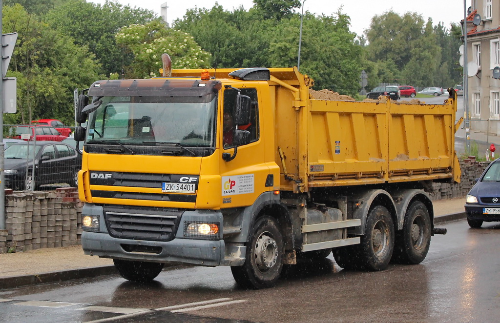 Польша, № ZK 54401 — DAF CF85 FAT