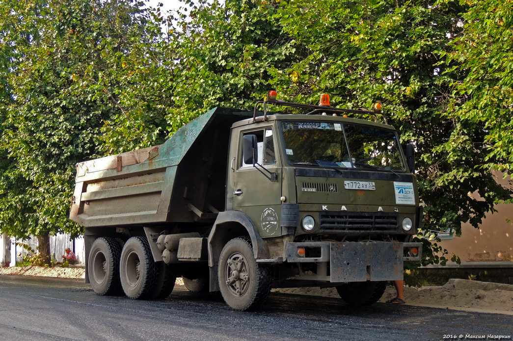 Владимирская область, № Т 772 АХ 33 — КамАЗ-55111 [551110]