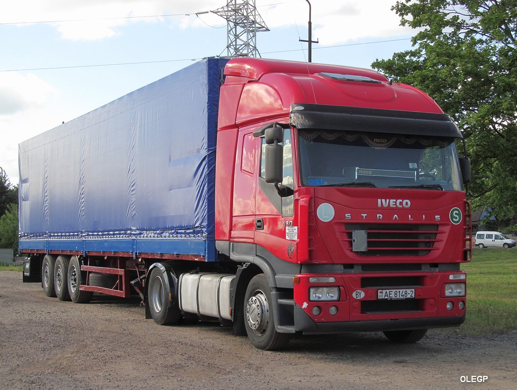 Витебская область, № АЕ 8148-2 — IVECO Stralis ('2002) 430