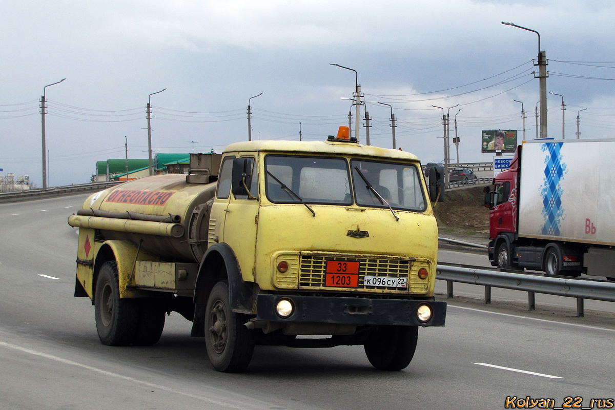 Алтайский край, № К 096 СУ 22 — МАЗ-5334