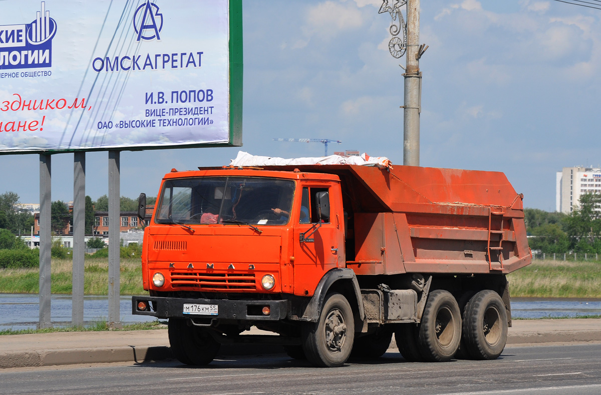 Омская область, № М 176 КМ 55 — КамАЗ-5511