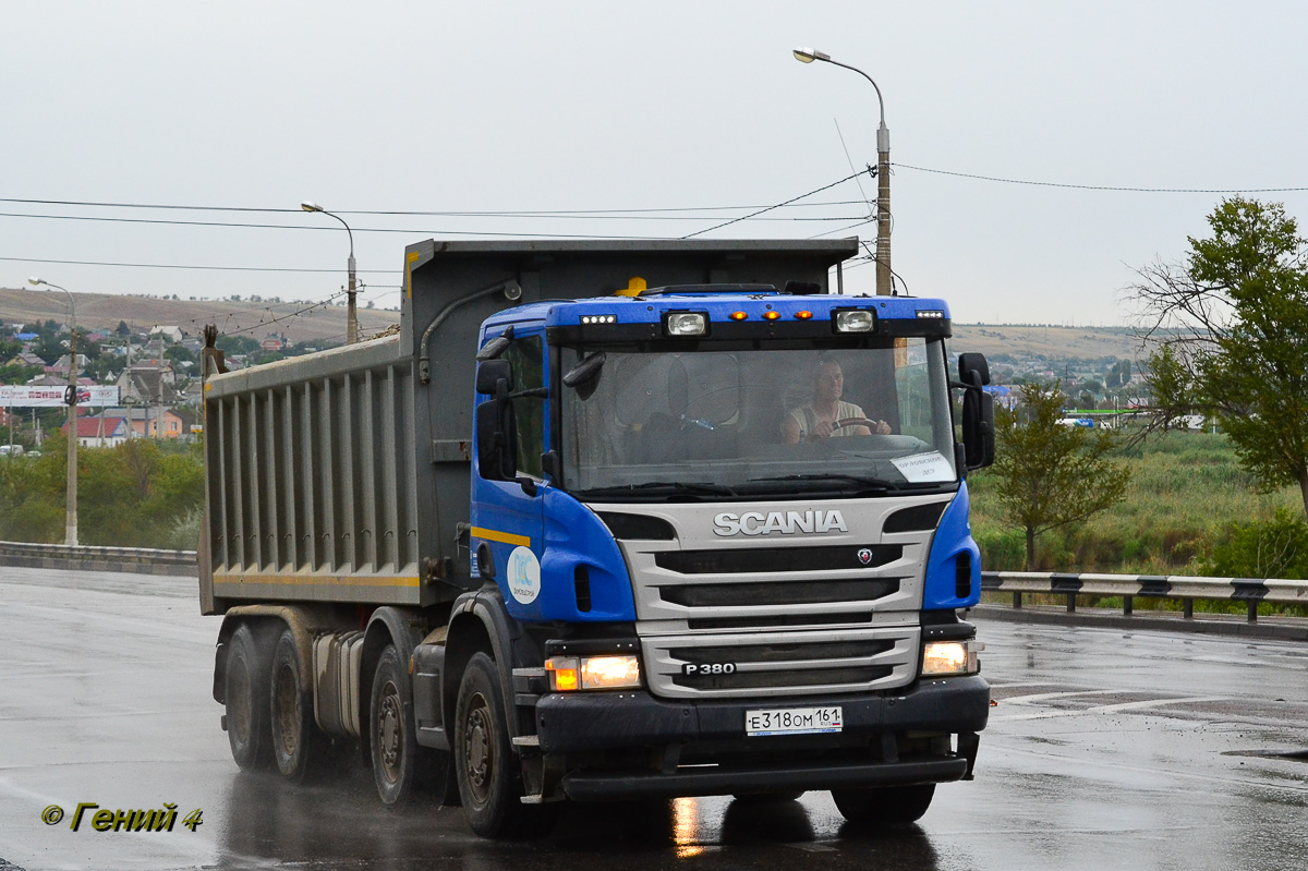 Волгоградская область, № Е 318 ОМ 161 — Scania ('2011) P380