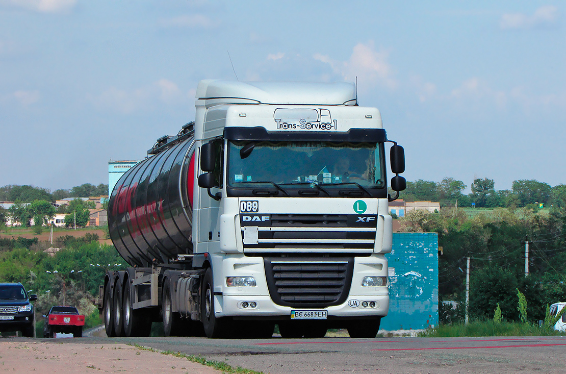 Львовская область, № 089 — DAF XF105 FT